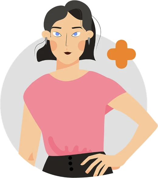 Illustrated portrait of Daria Jourelle